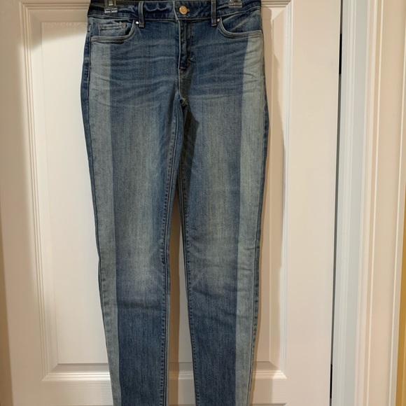 WHITE HOUSE BLACK MARKET SKIMMER JEANS SIZE 4L NWT - Picture 4 of 5